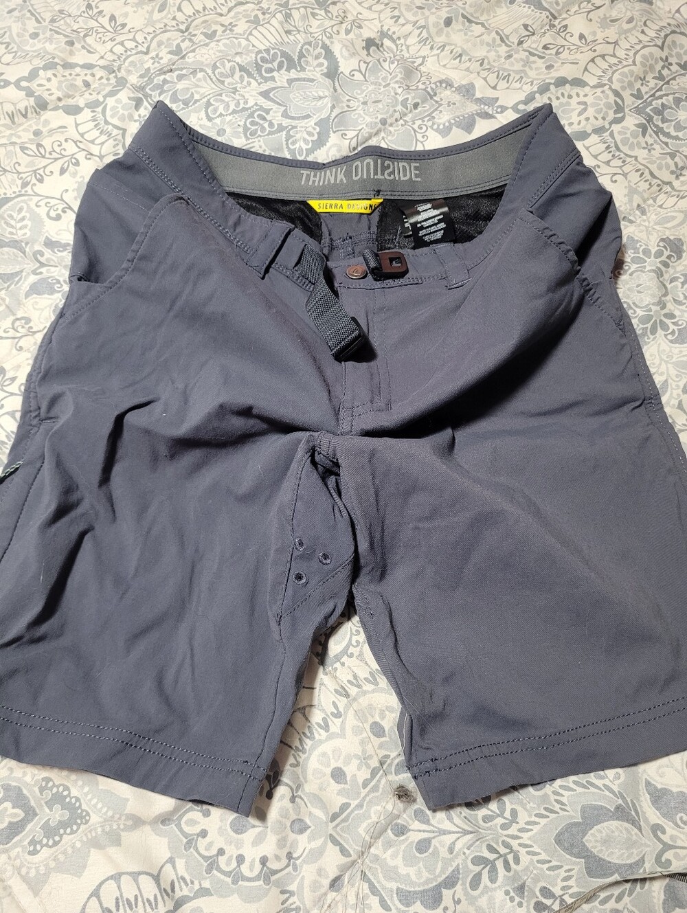 Think Outside Sierra Designs Gray Outdoor Shorts Size 30